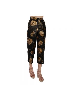 Pantalones cortos de flores de tejido jacquard Dolce & Gabbana