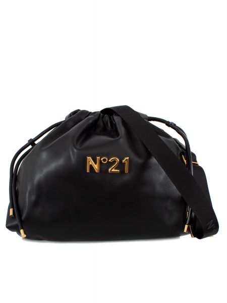 Кожаная сумка № 21 черная