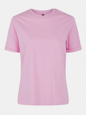 Базова футболка Pieces, рожева