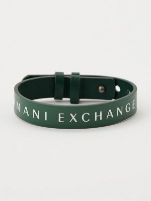 Браслет Armani Exchange зеленый