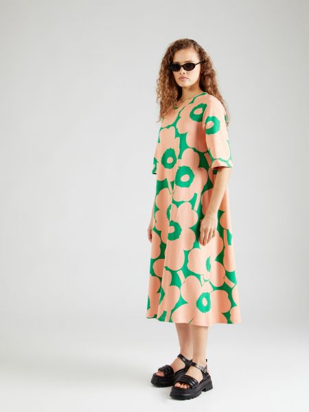 Džinsinė suknelė Marimekko žalia
