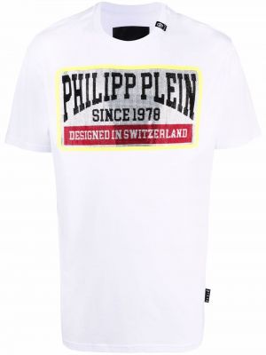 T-shirt Philipp Plein vit