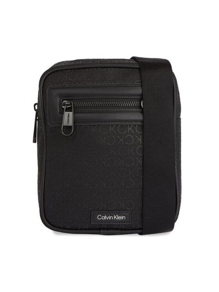 Mini-tasche mit reißverschluss Calvin Klein schwarz