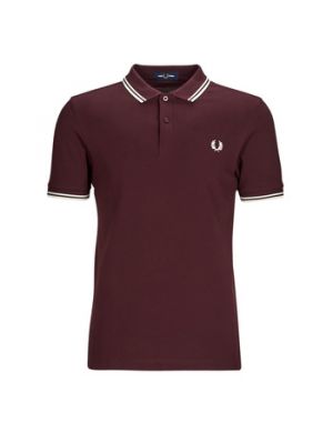 Polo Fred Perry bordeaux