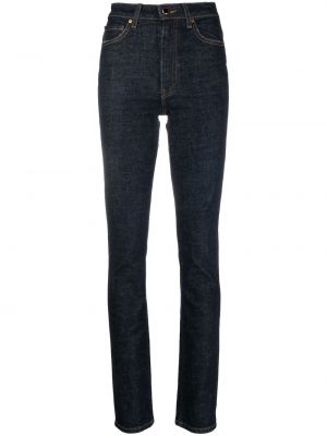 Skinny jeans Khaite blå