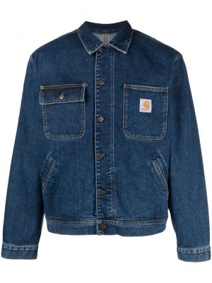 Jeansjacka Carhartt Wip blå