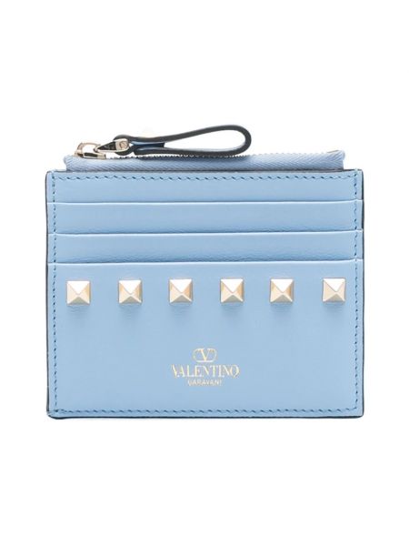 Niebieski portfel Valentino Garavani
