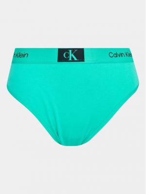 Chiloți tanga Calvin Klein Underwear verde