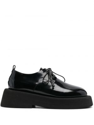 Kožne brogue cipele Marsell crna