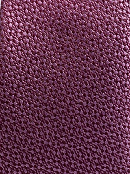 Corbata con estampado geométrico Canali rosa