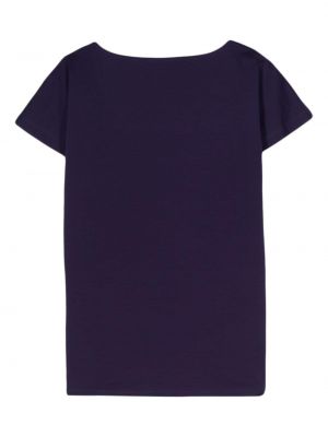 Marškinėliai Lemaire violetinė