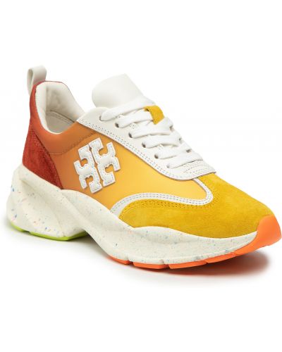 Sneakers Tory Burch - sárga