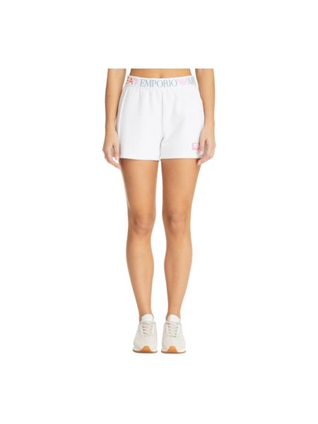 Shorts de sport Emporio Armani Ea7 blanc
