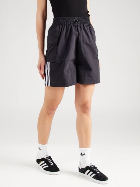 Pantaloni cargo cu talie înaltă cu buzunare Adidas Originals