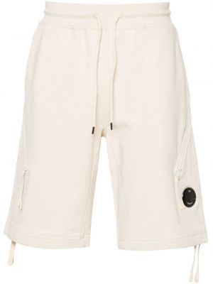 Shorts aus baumwoll C.p. Company beige