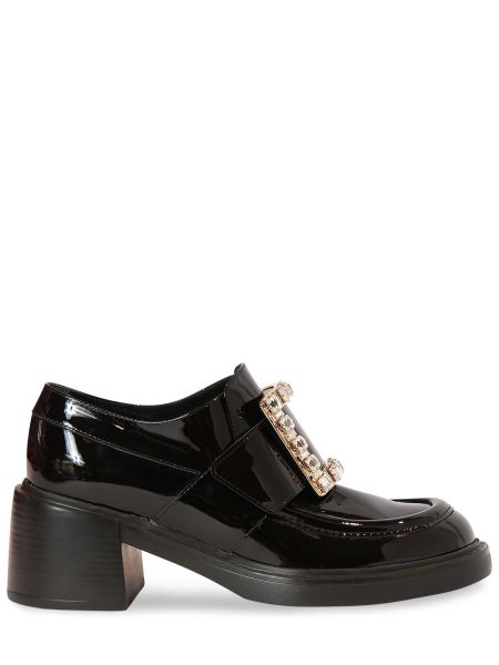 Lakk skinn loafers Roger Vivier svart