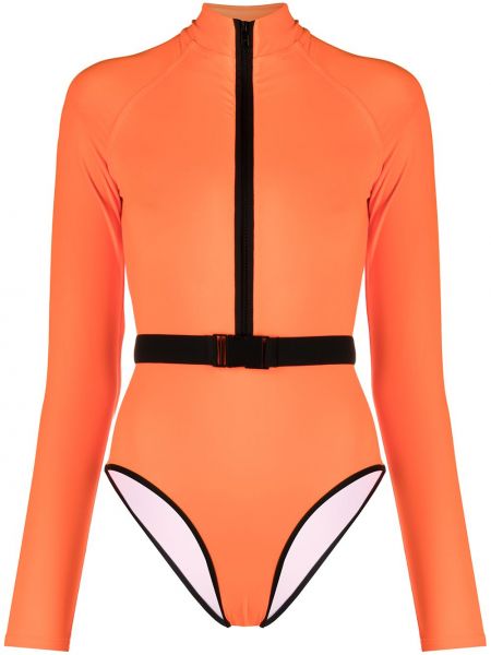 Plavky Noire Swimwear oranžové