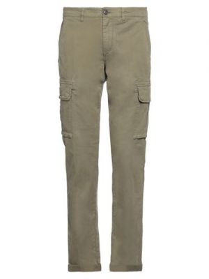 Pantaloni di cotone 40weft verde