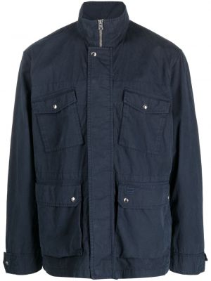 Памучно яке Woolrich синьо