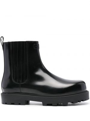 Kožené chelsea boots Givenchy černé