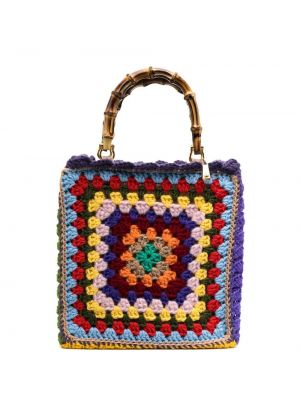 Nakupovalna torba La Milanesa vijolična