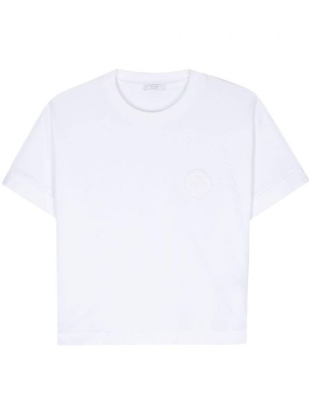 Μπλούζα από ζέρσεϋ Peserico λευκό