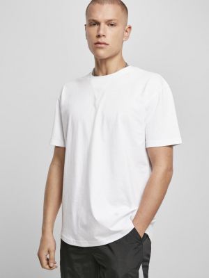 Koszulka bawełniana oversize Urban Classics biała
