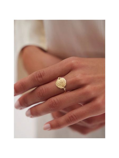 Vergoldeter ring Ines De La Fressange Paris