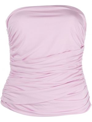 Top in jersey Magda Butrym rosa