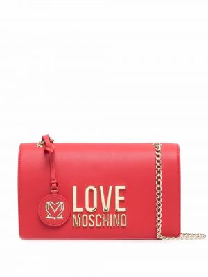 Crossbody väska Love Moschino röd