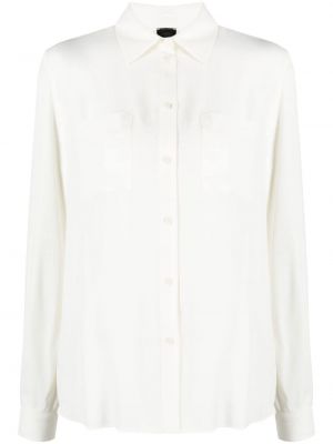 Chemise avec poches Pinko blanc