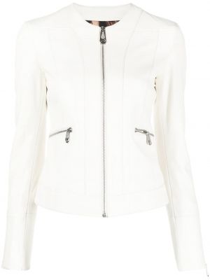 Lederjacke mit reißverschluss Philipp Plein