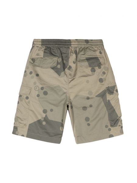 Cargo shorts mit print mit camouflage-print Universal Works grün