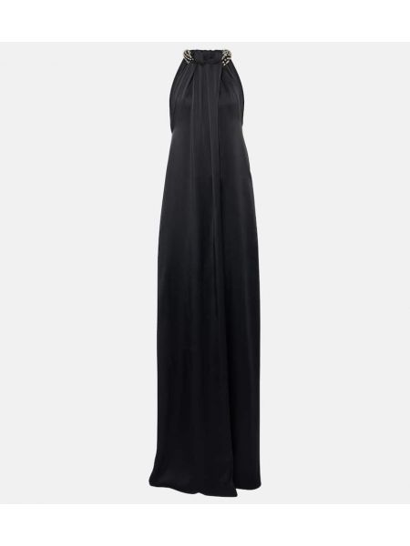 Brodert maxi kjole Stella Mccartney svart