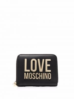 Zip lommebok Love Moschino svart