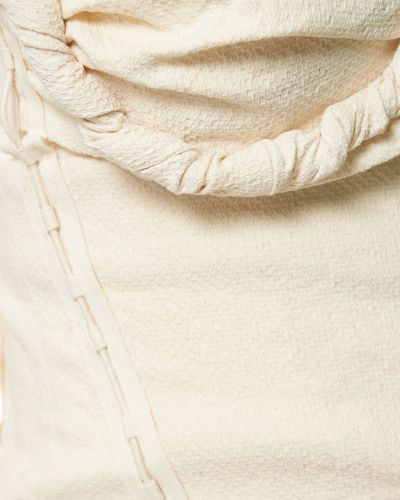 Памучна мини рокля Jacquemus бяло