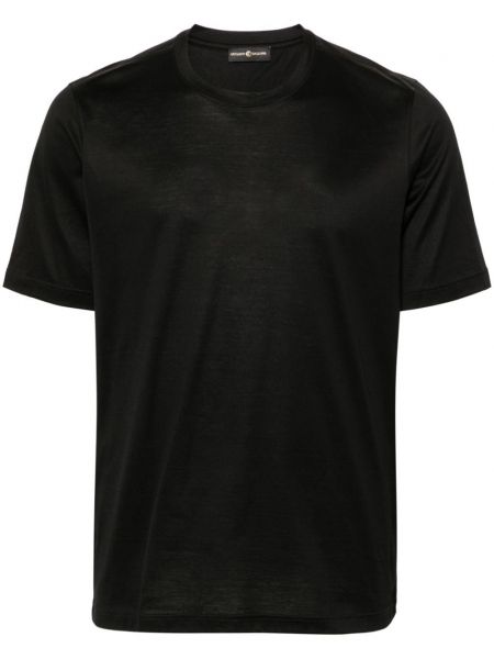 Rund hals t-shirt Giuliano Galiano sort