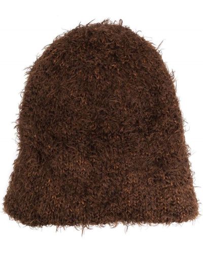 Sombrero de punto The Attico marrón