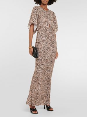 Леопардовое платье с принтом Norma Kamali