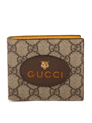 Portfel Gucci Vintage beżowy