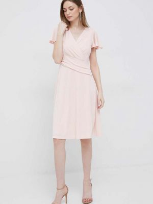 Рожева сукня міні Lauren Ralph Lauren