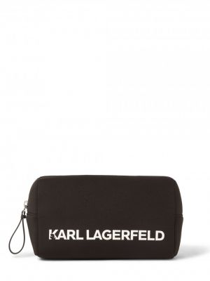 Černá neoprenová kosmetická taška Karl Lagerfeld