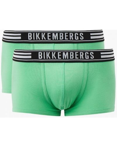 Трусы Bikkembergs, зеленые