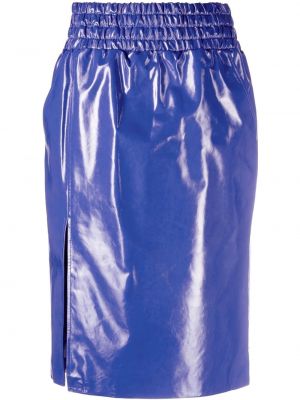 Midi sukně Tom Ford modrý
