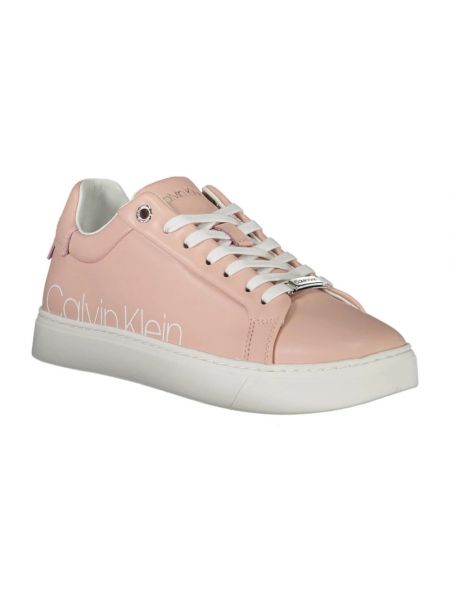 Sneakersy Calvin Klein różowe
