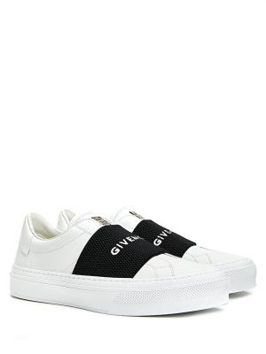 Кожаные кроссовки Givenchy белые