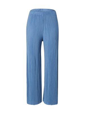 Широки панталони тип „марлен“ Vila синьо