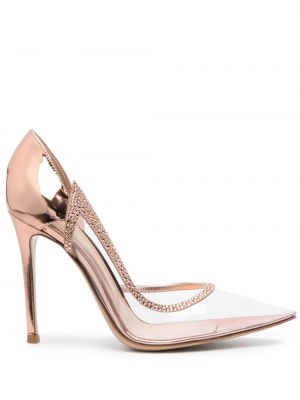 Krystaller pumps Gianvito Rossi rosa