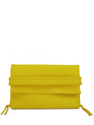 Кожени чанта тип „портмоне“ Chloé жълто