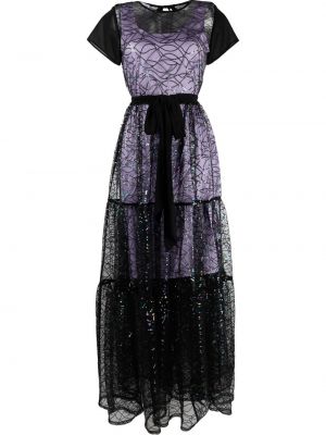 Вечерна рокля от тюл Baruni черно